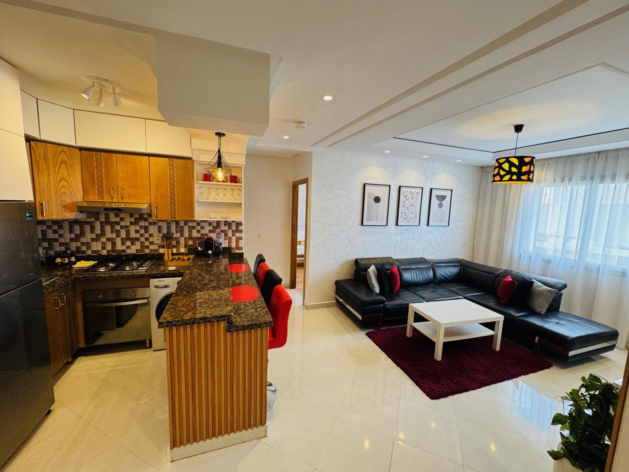 Modern Apartment In The Heart Of Tangier Exterior photo